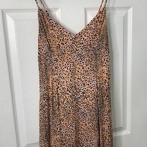 Cheetah print Audrey 3+1 dress